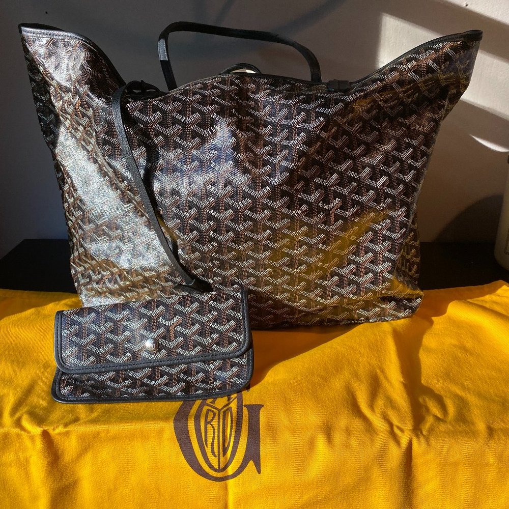 GOYARD Goyardine Saint Louis GM Black